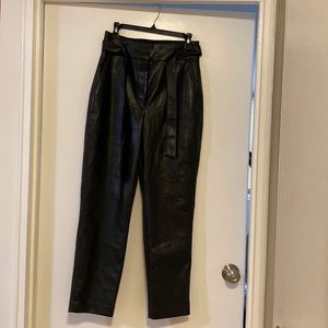 Aritzia Babaton size 8 (worn once) vegan leather pants